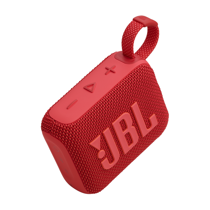 JBL Go 4 - Red - Ultra-Portable Bluetooth Speaker - Detailshot 3 image number null